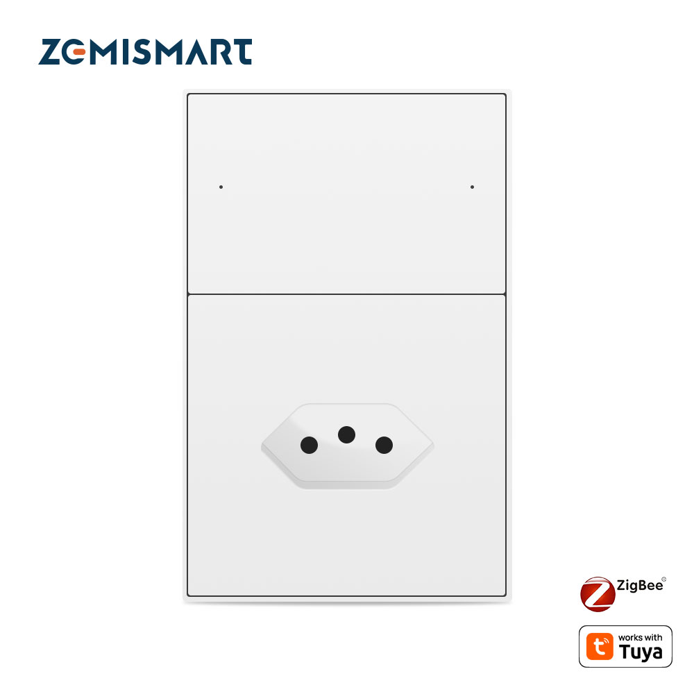 Matter Hub Thread - Zemismart Zigbee 10A Brazil Socket Work