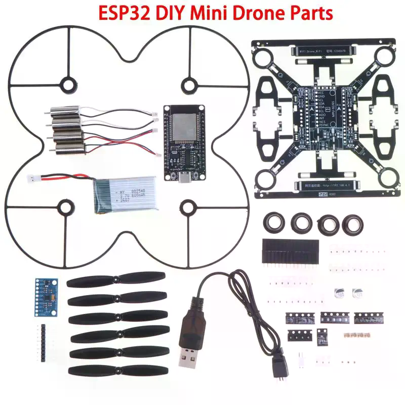 Diy Automation Projects - ESP32 Open‑Source Mini Drone Kit, DIY