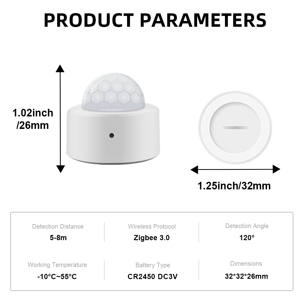 Tuya ZigBee Light Sensor Lumin - Home Automation Technology ulasan dan harga