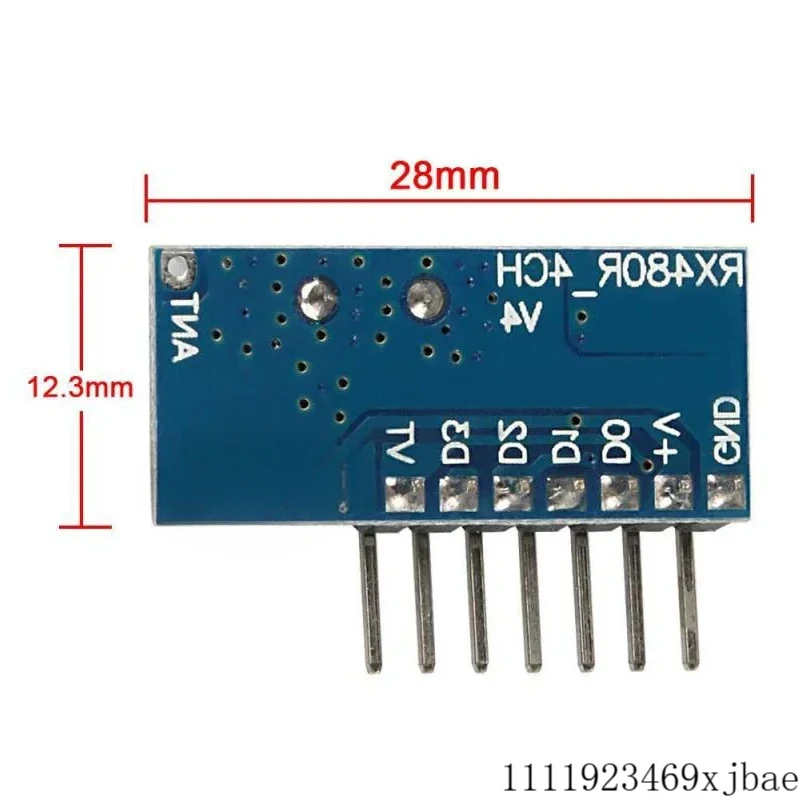 Wireless 433Mhz RF Module Rece - 433Mhz Receiver Module ulasan dan harga