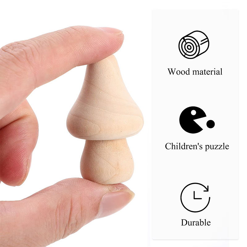 5PCS Mini Unfinished Wooden Mu - Diy Automation Projects ulasan dan harga