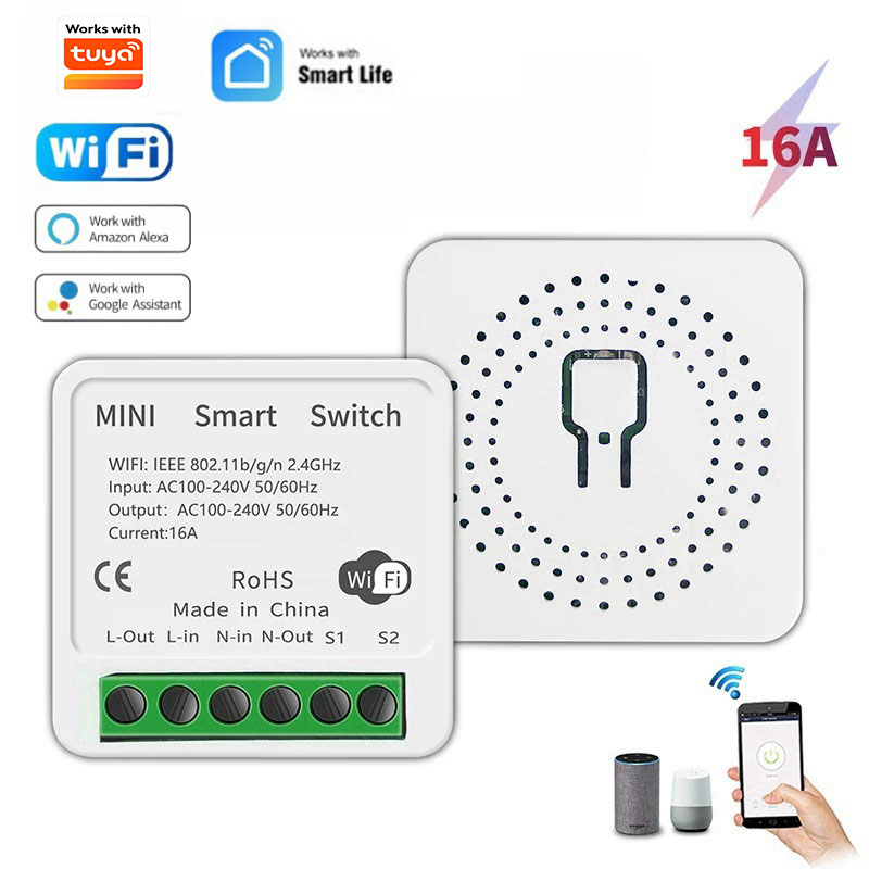 16A Two Way Control DIY WiFi M - Diy Home Automation Controller ulasan dan harga