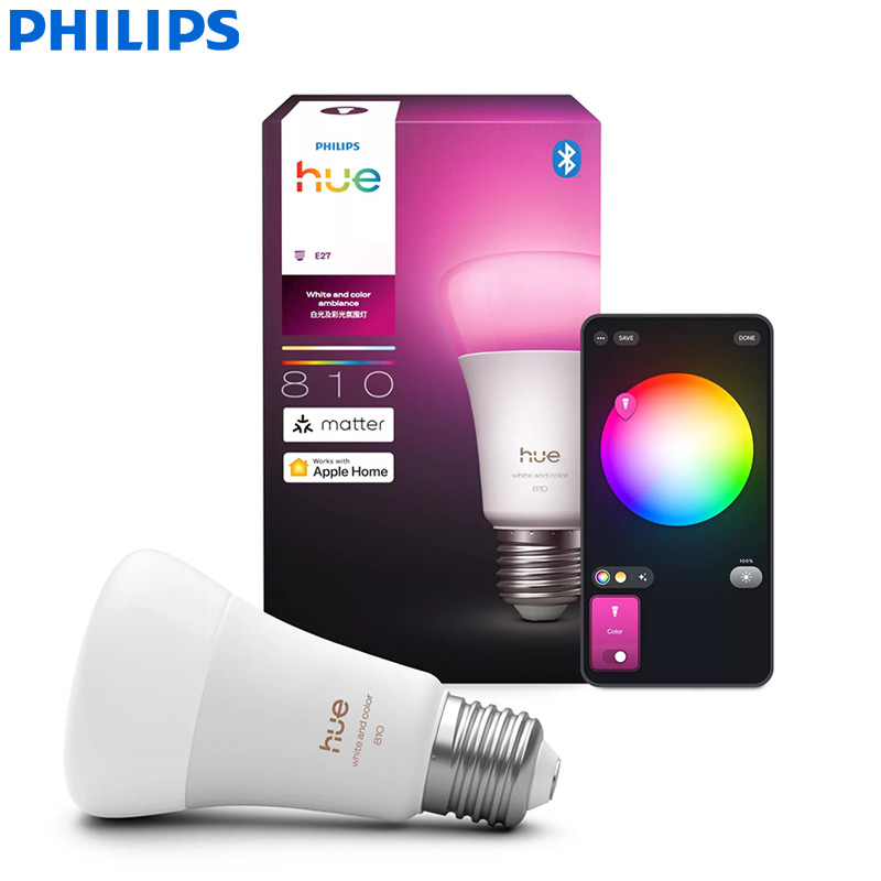 Philips Hue E27 A60 810LM Smar - Philips Light Hue White ulasan dan harga