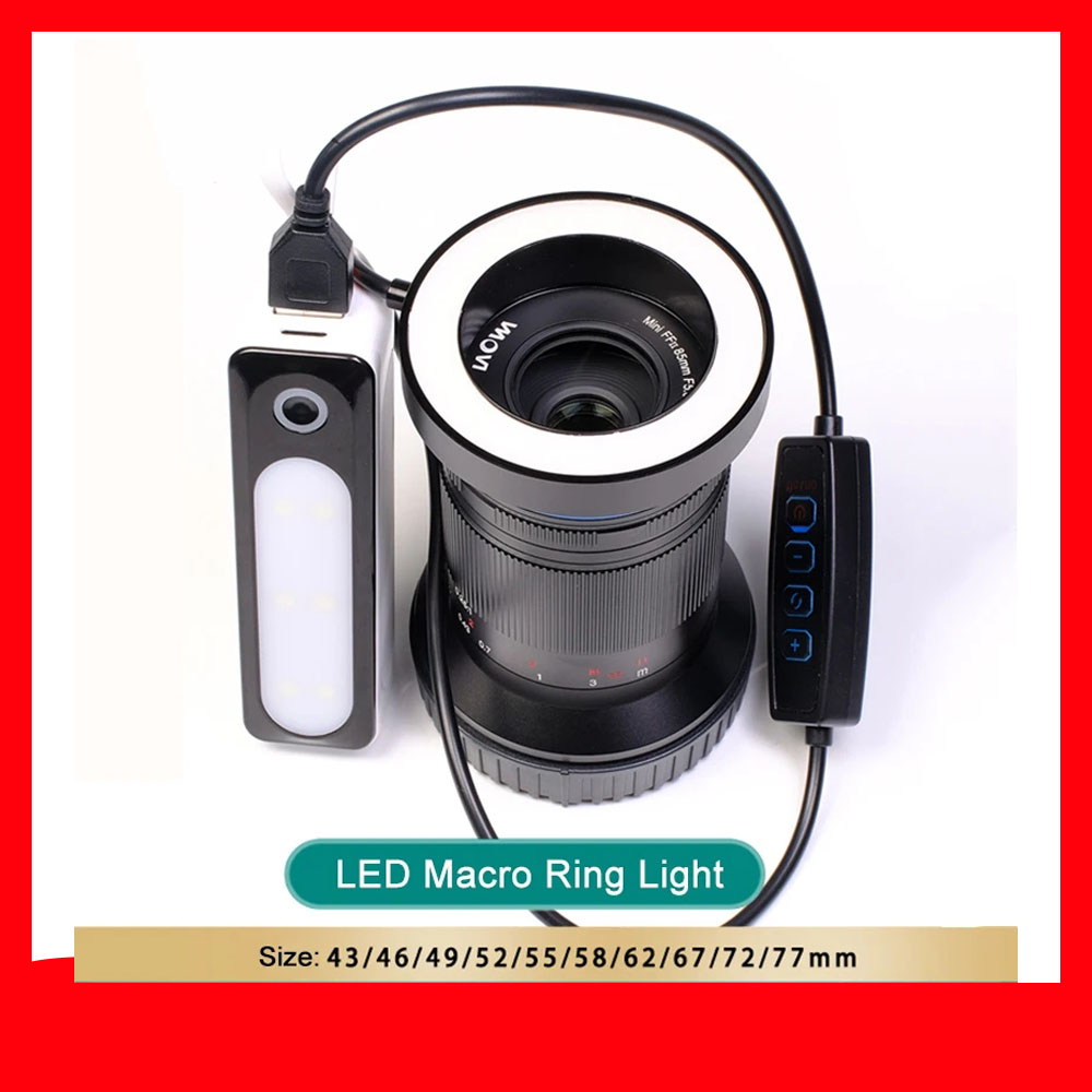 43~77mm Dimmable LED Macro Fla - Tasmota Flash Tool ulasan dan harga