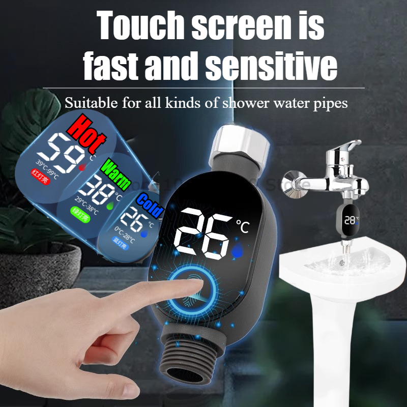Black Bathroom Led Display Hom - Home Automation Industry ulasan dan harga