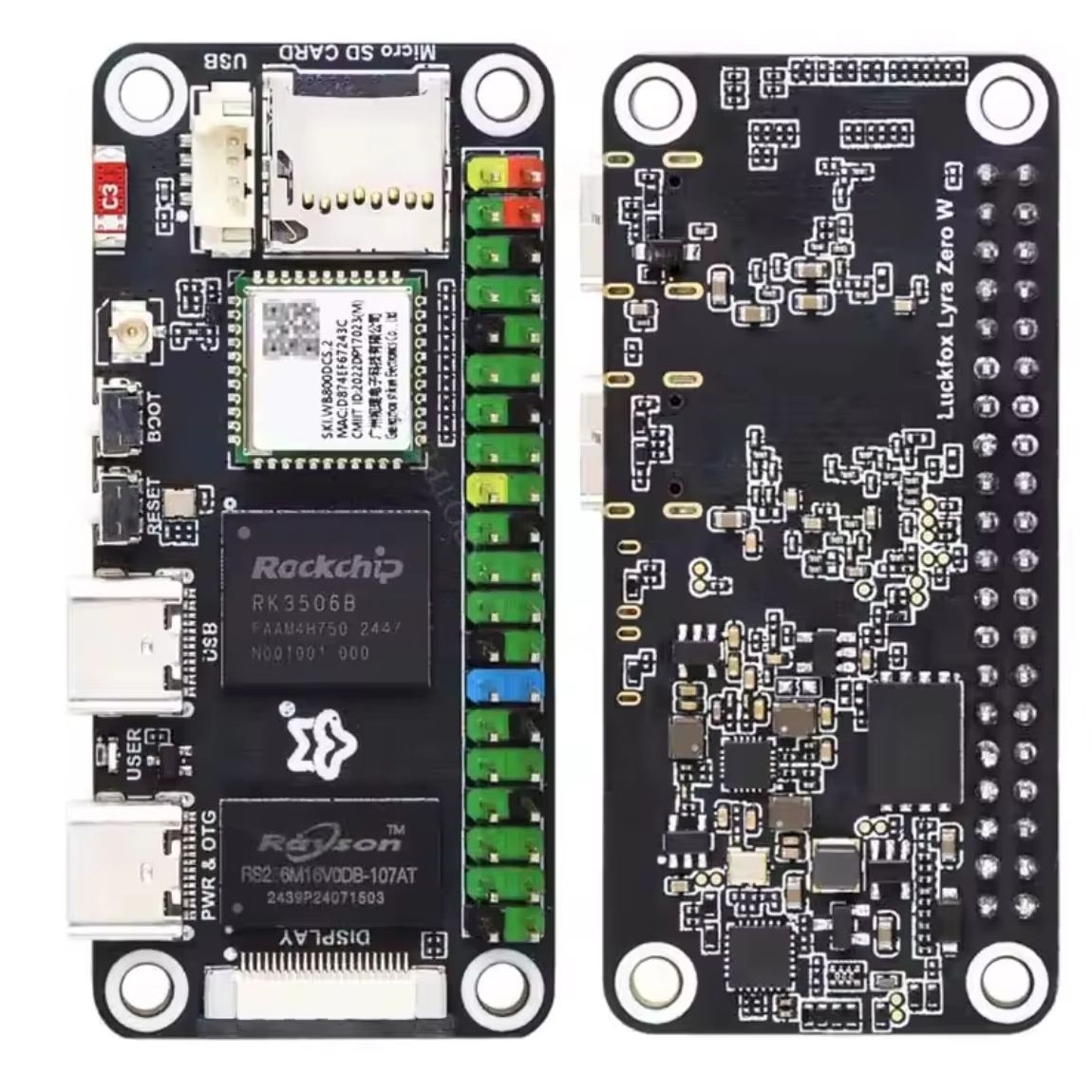 Luckfox Lyra Zero W RK3506B Ro - Pi Zero W Board ulasan dan harga