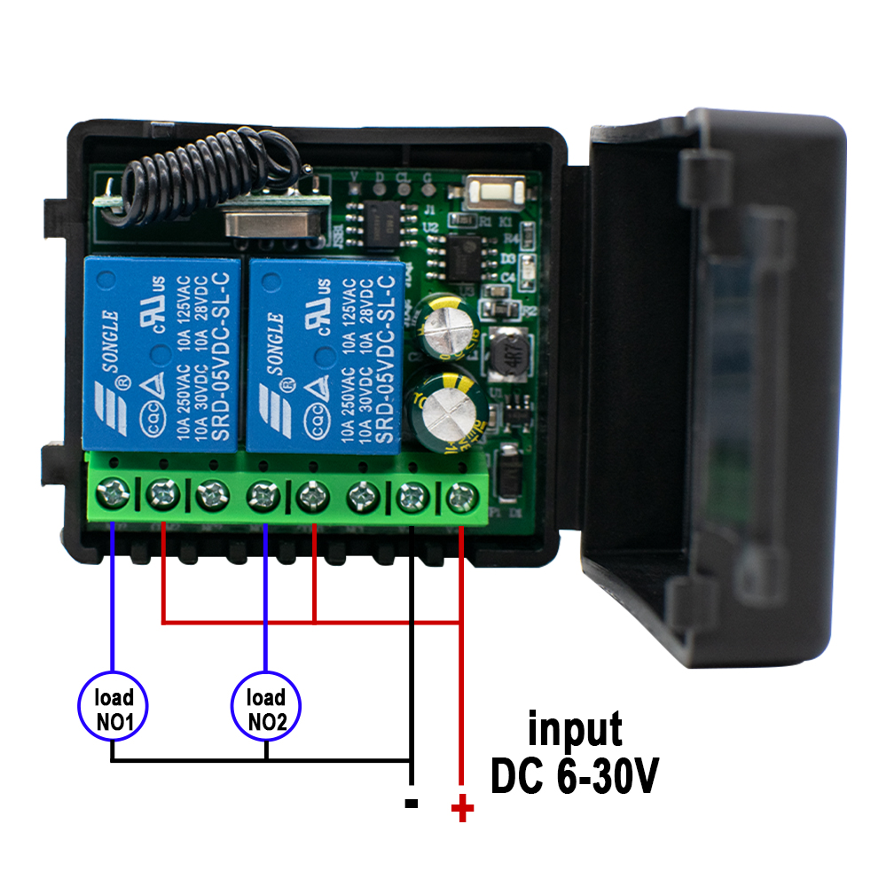 1~10pcs 2 Channel 433MHz RF Re - 433Mhz Receiver Module ulasan dan harga