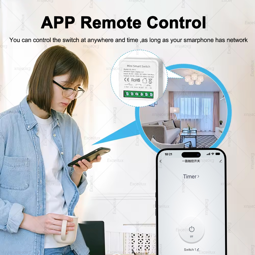 16A Zigbee 3.0 Mini Smart DIY  - Diy Home Automation Controller ulasan dan harga