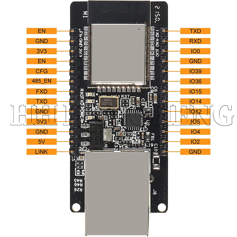 10-1PCS WT32-ETH01 Embedded Se - Ethernet Module W5500 ulasan dan harga