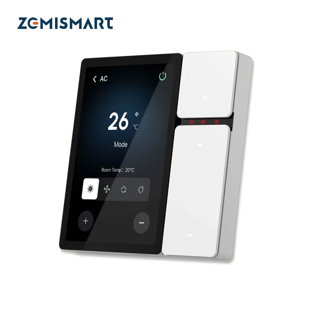 Zemismart 3.5 inch WiFi Smart  - Matter Hub Thread ulasan dan harga