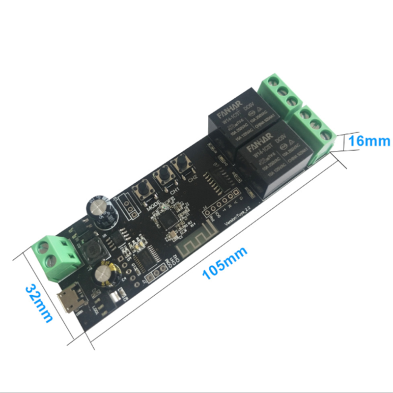2CH Tuya Wifi Smart Control Bo - Diy Home Automation Controller ulasan dan harga