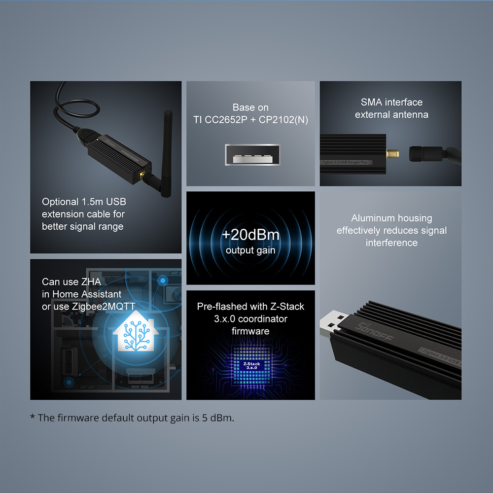 SONOFF zigbee gateway 3.0 ZBDo - Matter Hub Thread ulasan dan harga