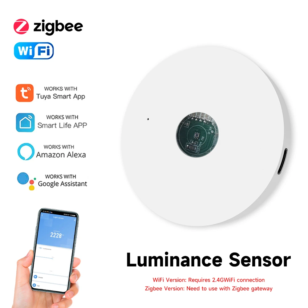 Tuya WiFi/ZigBee Light Sensor  - Home Automation Technology ulasan dan harga