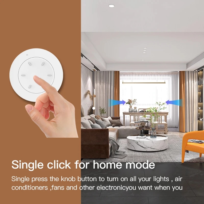 Smart ZigBee Knob Switch Work  - Home Automation Technology ulasan dan harga