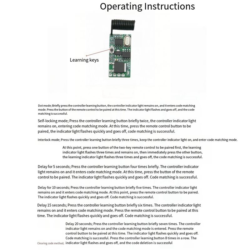 Y45A-For RF Switch Controller+ - 433Mhz Receiver Module ulasan dan harga