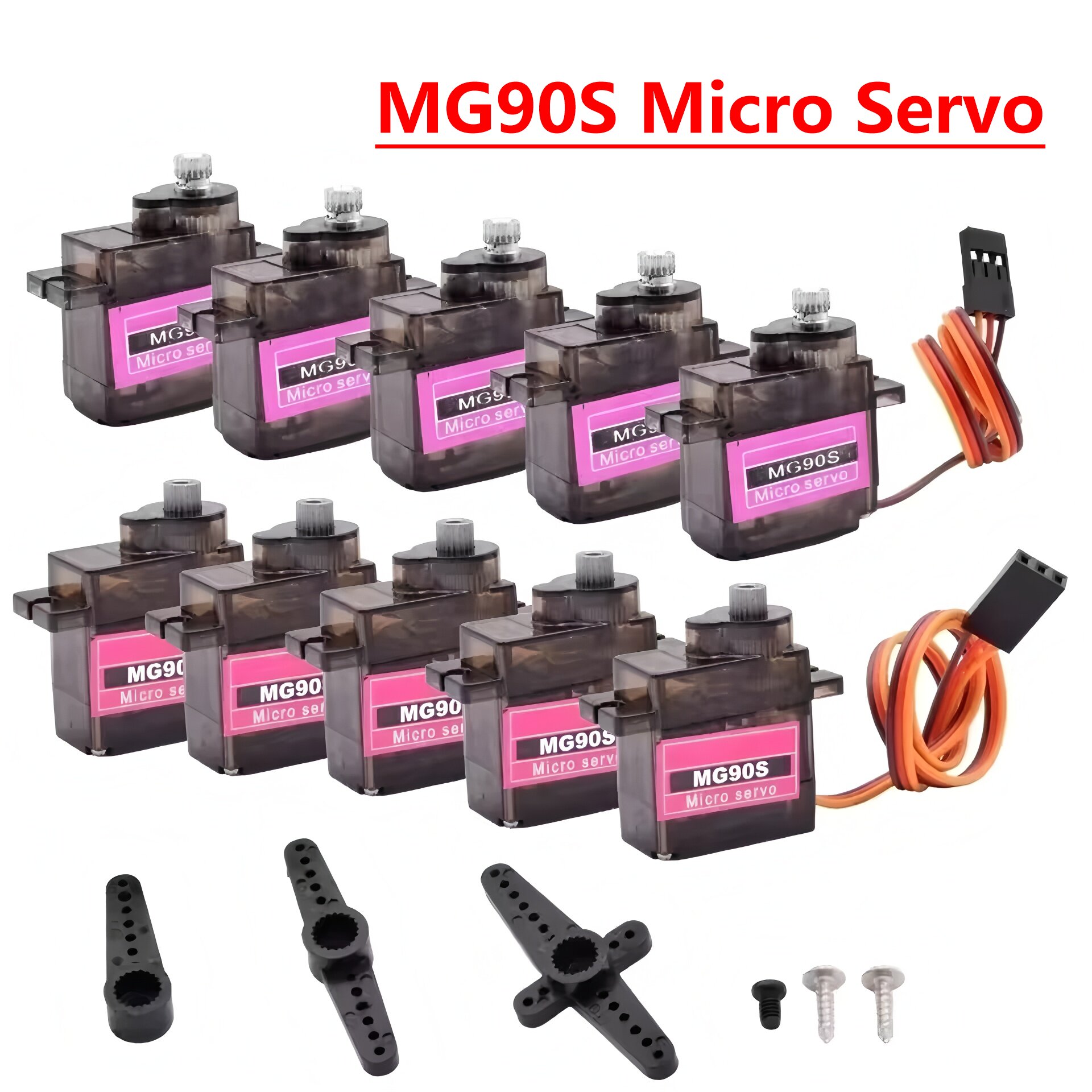 4/5/10/20pcs MG90S Micro Servo - Diy Automation Projects ulasan dan harga