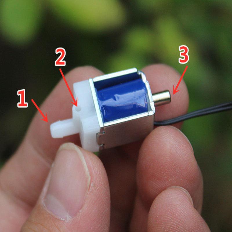 Micro Air Valve DC 3.7V 3 Way  - Diy Automation Projects ulasan dan harga