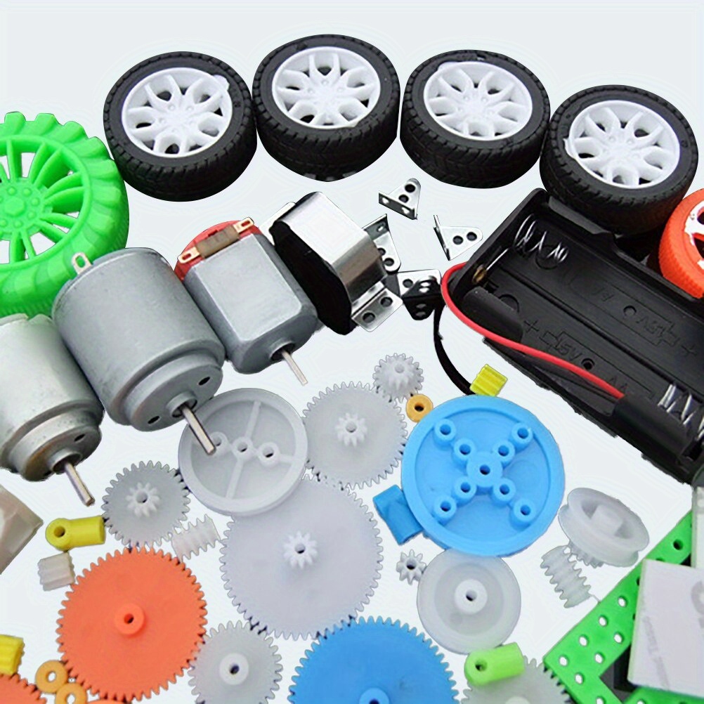 112pcs DC Motor Kit Electric M - Diy Automation Projects ulasan dan harga