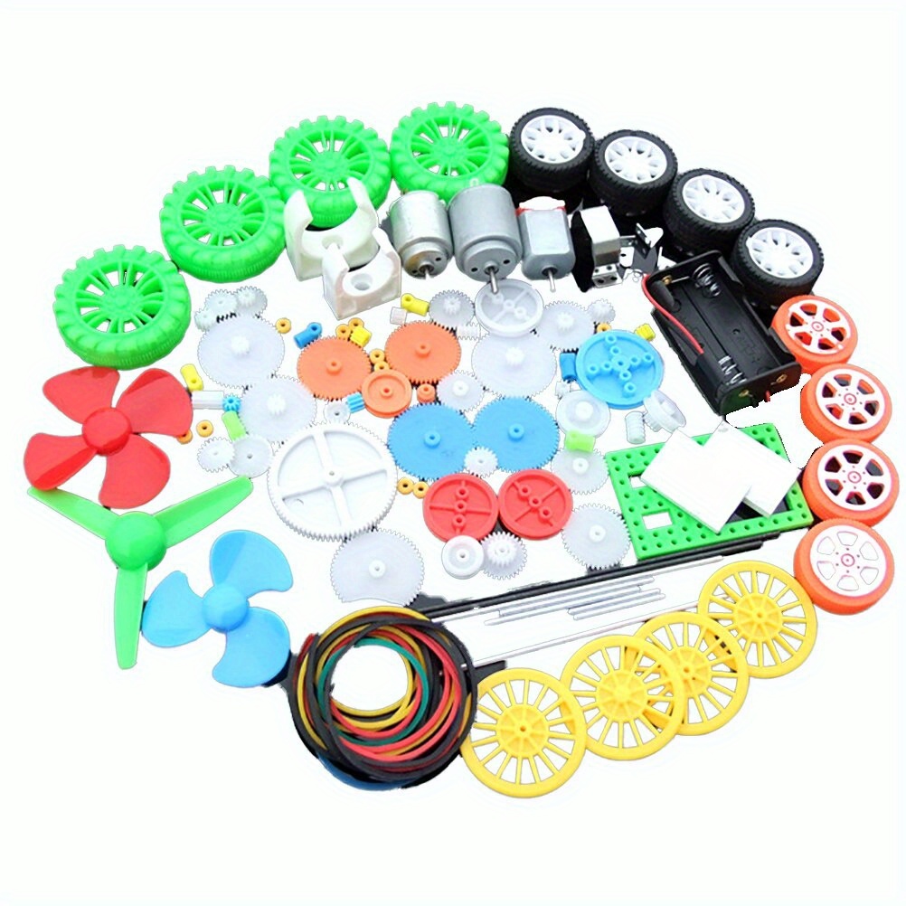 112pcs DC Motor Kit Electric M - Diy Automation Projects ulasan dan harga