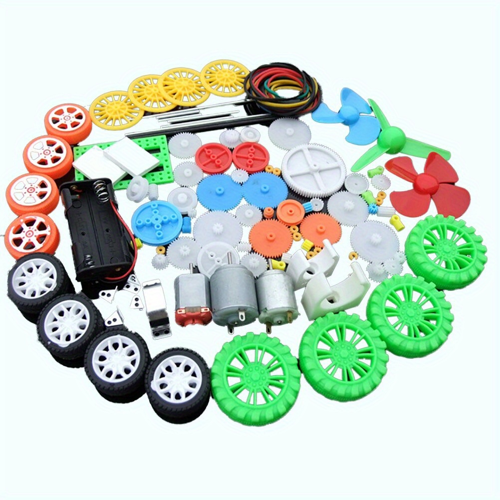 112pcs DC Motor Kit Electric M - Diy Automation Projects ulasan dan harga